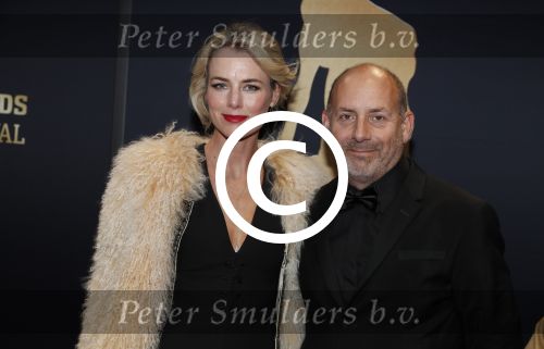 Utrecht 29 september 2017
Uitreiking gouden kalveren in de schouwburg van Utrecht. Alain de Levita met ...