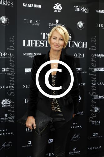 Amsterdam 28 september 2017 
Talkies Lunch in het college hotel. Anouk Smulders