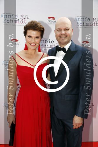 Amsterdam 24 september 2017
Premiere Annie MG Schmidt was getekend in het nieuwe de la mar. Anouk v Nes met partner en Sheila de Vries