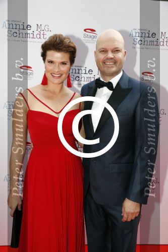Amsterdam 24 september 2017
Premiere Annie MG Schmidt was getekend in het nieuwe de la mar. Anouk v Nes met partner en Sheila de Vries