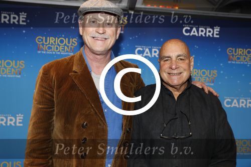Amsterdam 21 september 2017
The Curious Incident of the Dog in the Night premiere in Carre. Arjan ederveen met partner