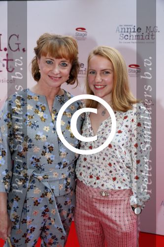 Amsterdam 24 september 2017
Premiere Annie MG Schmidt was getekend in het nieuwe de la mar. Bianca Krijgsman met dochter