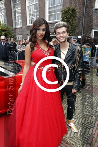 Amsterdam 25 september 2017 
Holly Mae Brood, Martijn Fischer, Yolanthe Sneijder-Cabau, Buddy Vedder, Danny de Munk, Glennis Grace en Carlo Boszhard tijdens de castpresentatie van de Christmas Show 2017 in hotel The Grand. Ruben Nicolai presenteert het.