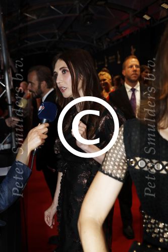 Utrecht 29 september 2017
Uitreiking gouden kalveren in de schouwburg van Utrecht. Carice v Houten