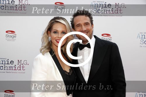 Amsterdam 24 september 2017
Premiere Annie MG Schmidt was getekend in het nieuwe de la mar. Chantal janzen met man Marco