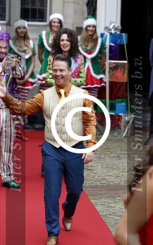 Amsterdam 25 september 2017 
Holly Mae Brood, Martijn Fischer, Yolanthe Sneijder-Cabau, Buddy Vedder, Danny de Munk, Glennis Grace en Carlo Boszhard tijdens de castpresentatie van de Christmas Show 2017 in hotel The Grand. Ruben Nicolai presenteert het.