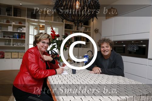 Amsterdam 25 september 2017 
Dirk Zeelenberg wordt in zijn huis geinterviewd door Catherine Keyl