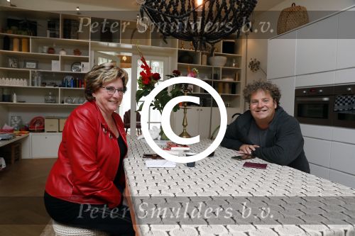 Amsterdam 25 september 2017 
Dirk Zeelenberg wordt in zijn huis geinterviewd door Catherine Keyl
