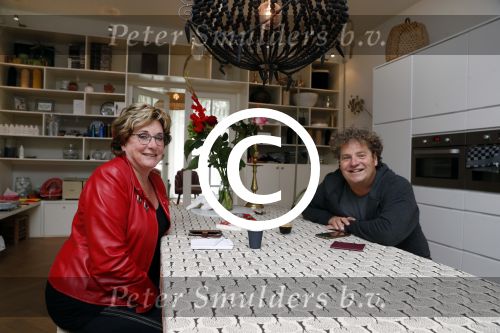 Amsterdam 25 september 2017 
Dirk Zeelenberg wordt in zijn huis geinterviewd door Catherine Keyl