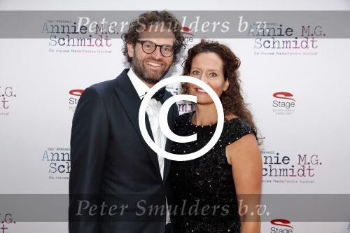 Amsterdam 24 september 2017
Premiere Annie MG Schmidt was getekend in het nieuwe de la mar.  Femke de Veer met vriend