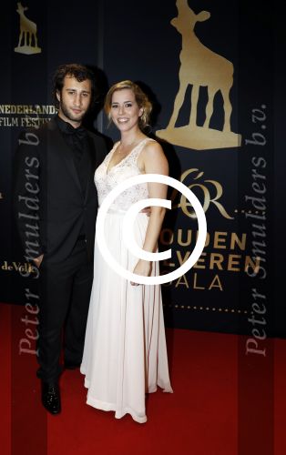 Utrecht 29 september 2017
Uitreiking gouden kalveren in de schouwburg van Utrecht. George Tobal en partner