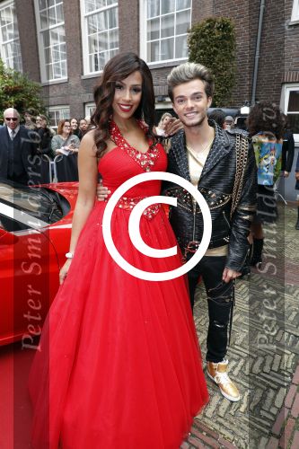 Amsterdam 25 september 2017 
Holly Mae Brood, Martijn Fischer, Yolanthe Sneijder-Cabau, Buddy Vedder, Danny de Munk, Glennis Grace en Carlo Boszhard tijdens de castpresentatie van de Christmas Show 2017 in hotel The Grand. Ruben Nicolai presenteert het.