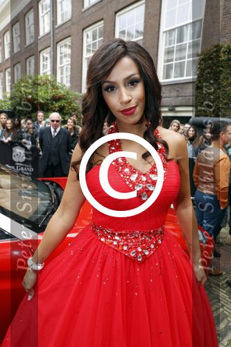 Amsterdam 25 september 2017 
Holly Mae Brood, Martijn Fischer, Yolanthe Sneijder-Cabau, Buddy Vedder, Danny de Munk, Glennis Grace en Carlo Boszhard tijdens de castpresentatie van de Christmas Show 2017 in hotel The Grand. Ruben Nicolai presenteert het.