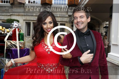 Amsterdam 25 september 2017 
Holly Mae Brood, Martijn Fischer, Yolanthe Sneijder-Cabau, Buddy Vedder, Danny de Munk, Glennis Grace en Carlo Boszhard tijdens de castpresentatie van de Christmas Show 2017 in hotel The Grand. Ruben Nicolai presenteert het.