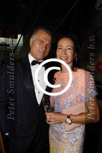 Amsterdam 30 september 2017
Orange Babies gala in de RAI. Hens Bagijn met vrouw