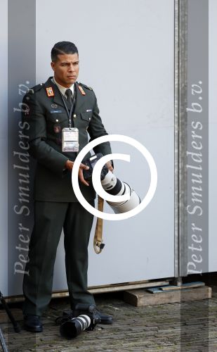 Den Haag 19 september 2017
Koningin Maxima Koning Willem Alexander Prins Constantijn en Prinses Laurentien tijdens prinsjesdag op het binnenhof. Hille Hillinga