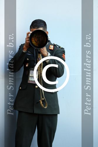 Den Haag 19 september 2017
Koningin Maxima Koning Willem Alexander Prins Constantijn en Prinses Laurentien tijdens prinsjesdag op het binnenhof. Hille Hillinga