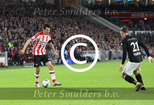 Eindhoven, 30 September 2017
PSV-Willem II , eindstand 4-0 Kompetitie Seizoen 2017/2018
Hirving Lozano