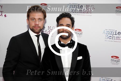 Amsterdam 24 september 2017
Premiere Annie MG Schmidt was getekend in het nieuwe de la mar. Freek Bartels met Jelle de Jong