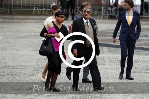 Den Haag, 19 September 2017
Prinsjesdag 2017. John Leerdam met vrouw