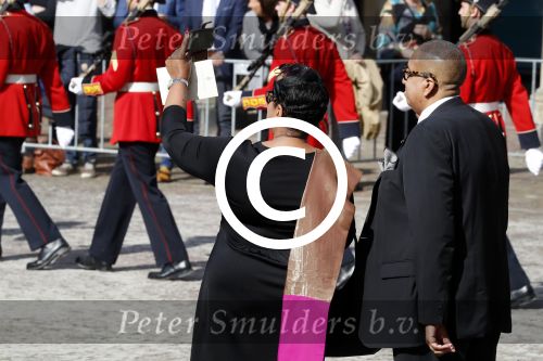 Den Haag, 19 September 2017
Prinsjesdag 2017. John Leerdam met vrouw