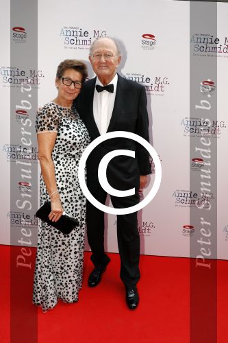 Amsterdam 24 september 2017
Premiere Annie MG Schmidt was getekend in het nieuwe de la mar. Joop en Janine v d Ende