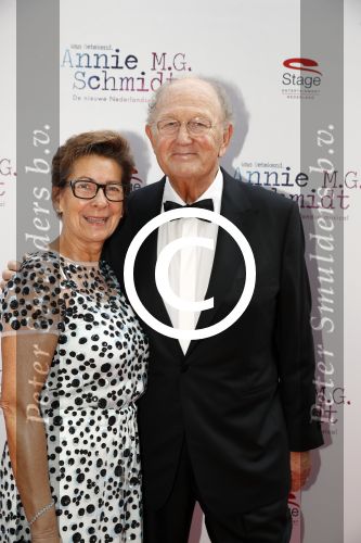 Amsterdam 24 september 2017
Premiere Annie MG Schmidt was getekend in het nieuwe de la mar. Joop en Janine v d Ende