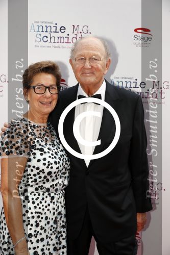 Amsterdam 24 september 2017
Premiere Annie MG Schmidt was getekend in het nieuwe de la mar. Joop en Janine v d Ende