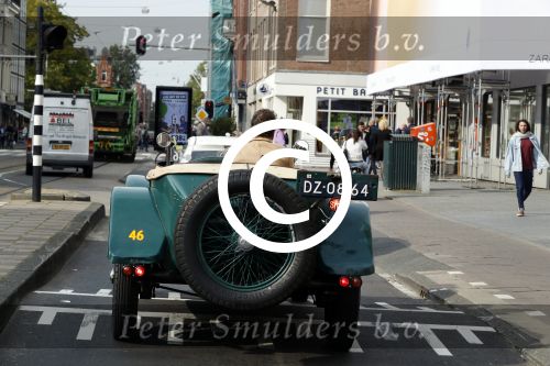 Amsterdam 21 september 2017 
Marco Geeratz in zijn oldtimer Lancia Lambda
