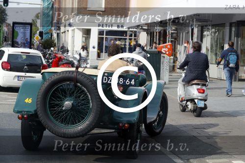 Amsterdam 21 september 2017 
Marco Geeratz in zijn oldtimer Lancia Lambda