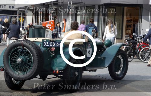 Amsterdam 21 september 2017 
Marco Geeratz in zijn oldtimer Lancia Lambda