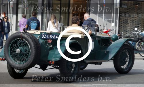 Amsterdam 21 september 2017 
Marco Geeratz in zijn oldtimer Lancia Lambda