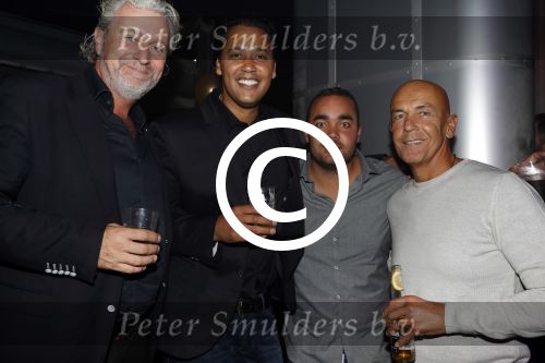 Zaandan 22 september 2017
Karin de Rooij 9 vriendin Ruud Gullit) viert haar 50e verjaardag. Mark Teurlings met Gerrie  Kay Bottse en Alex Bottse