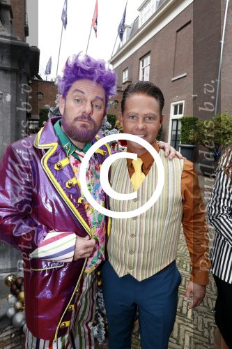 Amsterdam 25 september 2017 
Holly Mae Brood, Martijn Fischer, Yolanthe Sneijder-Cabau, Buddy Vedder, Danny de Munk, Glennis Grace en Carlo Boszhard tijdens de castpresentatie van de Christmas Show 2017 in hotel The Grand. Ruben Nicolai presenteert het.