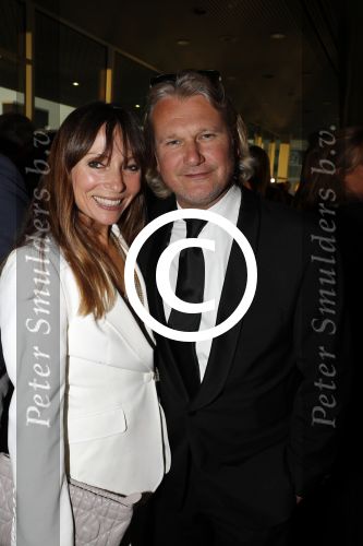 Amsterdam 30 september 2017
Orange Babies gala in de RAI. May Britt Mobach met man Ewart