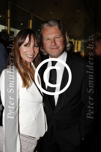 Amsterdam 30 september 2017
Orange Babies gala in de RAI. May Britt Mobach met man Ewart