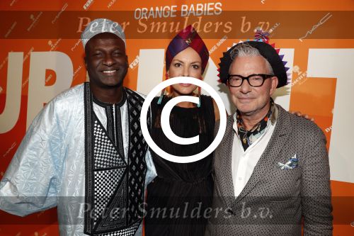 Amsterdam 30 september 2017
Orange Babies gala in de RAI. John Kattenberg, Baba Sylla en Micky Hoogendijk