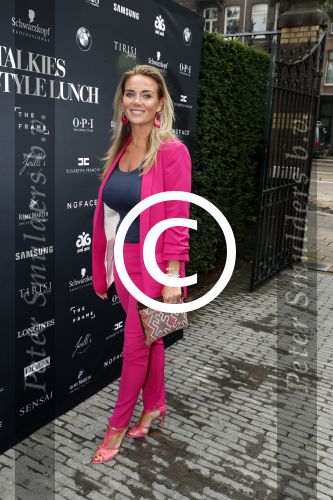Amsterdam 28 september 2017 
Talkies Lunch in het college hotel. Monique Hazes