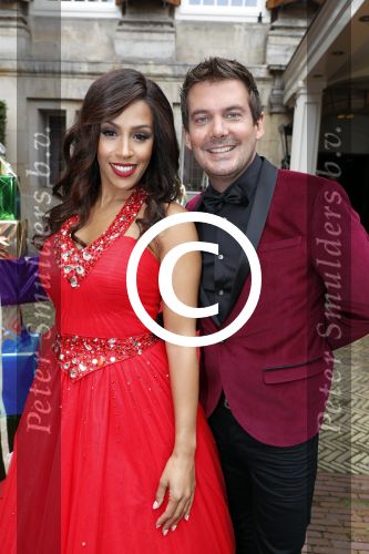 Amsterdam 25 september 2017 
Holly Mae Brood, Martijn Fischer, Yolanthe Sneijder-Cabau, Buddy Vedder, Danny de Munk, Glennis Grace en Carlo Boszhard tijdens de castpresentatie van de Christmas Show 2017 in hotel The Grand. Ruben Nicolai presenteert het.