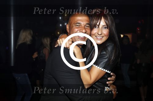 Zaandan 22 september 2017
Karin de Rooij 9 vriendin Ruud Gullit) viert haar 50e verjaardag. Ruud met zijn dochters Felicity en Joelle