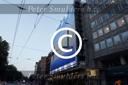 Amsterdam 24 september 2017 
Samsung Note reclame van Blow Up media