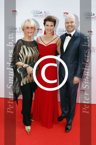 Amsterdam 24 september 2017
Premiere Annie MG Schmidt was getekend in het nieuwe de la mar. Anouk v Nes met partner en Sheila de Vries