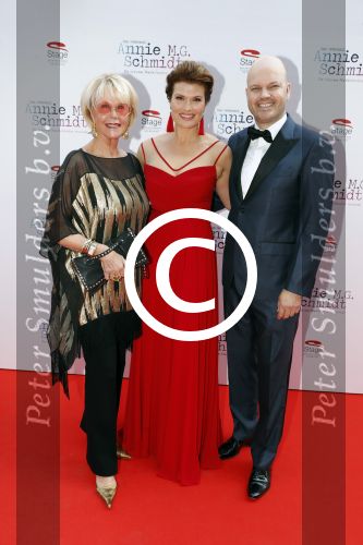 Amsterdam 24 september 2017
Premiere Annie MG Schmidt was getekend in het nieuwe de la mar. Anouk v Nes met partner en Sheila de Vries
