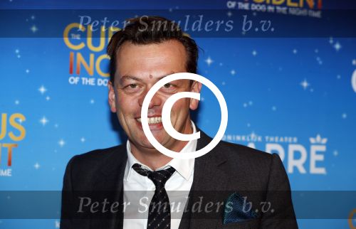 Amsterdam 21 september 2017
The Curious Incident of the Dog in the Night premiere in Carre. Simon Stephens met directrice Carre
