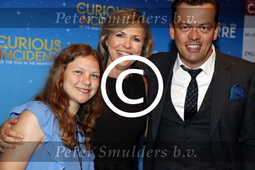Amsterdam 21 september 2017
The Curious Incident of the Dog in the Night premiere in Carre. Simon Stephens met directrice Carre