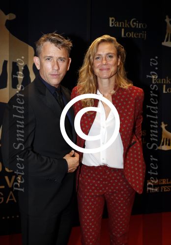 Utrecht 29 september 2017
Uitreiking gouden kalveren in de schouwburg van Utrecht. Sophie Hilbrand met Waldemar Torenstra