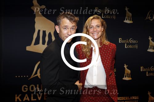 Utrecht 29 september 2017
Uitreiking gouden kalveren in de schouwburg van Utrecht. Sophie Hilbrand met Waldemar Torenstra