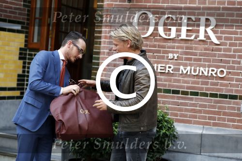 Amsterdam 21 september 2017 
Thomas Berge bij Oger