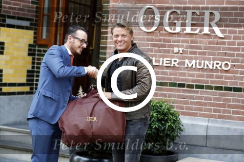Amsterdam 21 september 2017 
Thomas Berge bij Oger