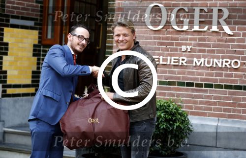 Amsterdam 21 september 2017 
Thomas Berge bij Oger